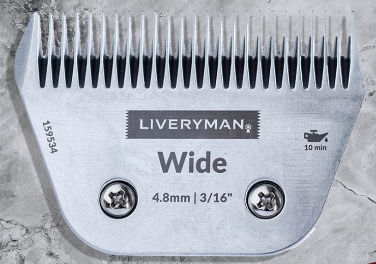 NEW Liveryman Covercoat Blade - ideal for a natural look and for pink skins - clips to 4.8mm